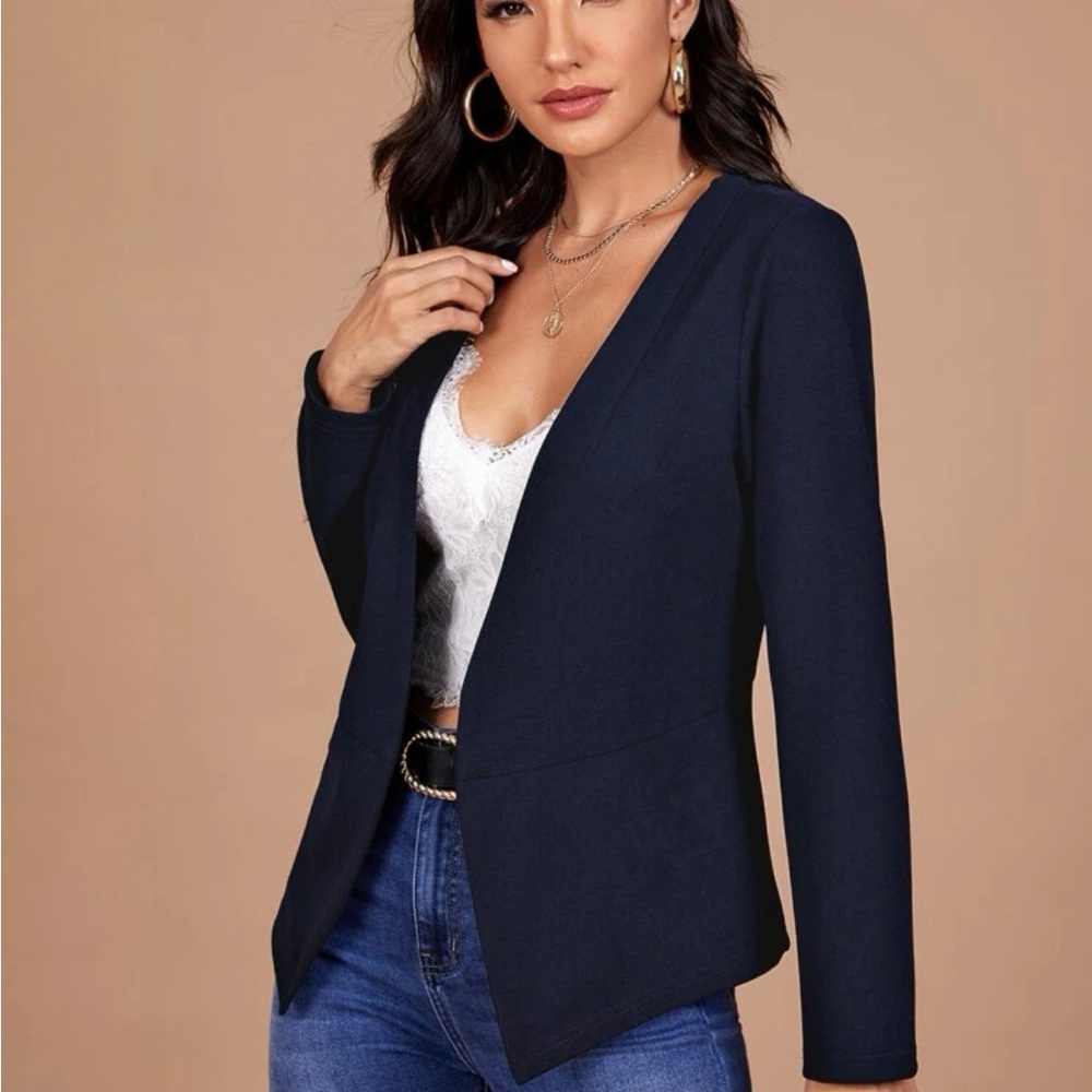 Brand new, navy blazer